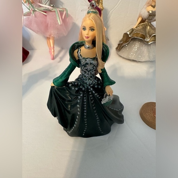 Collection Of Barbie Holiday Tree Ornaments Lot Of 11 Various Years No Boxes - Picture 4 of 12